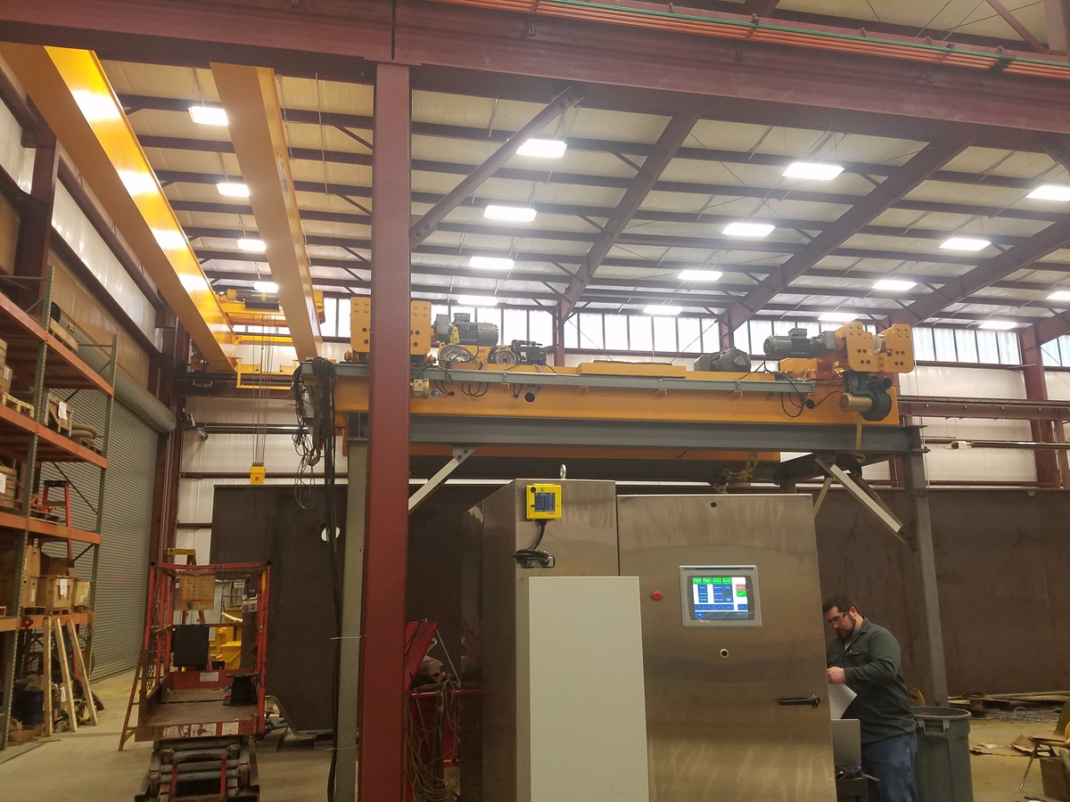 Building a new overhead hoist