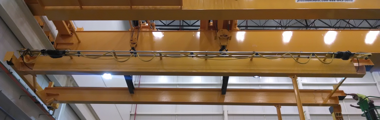 Overhead industrial cranes and hoists